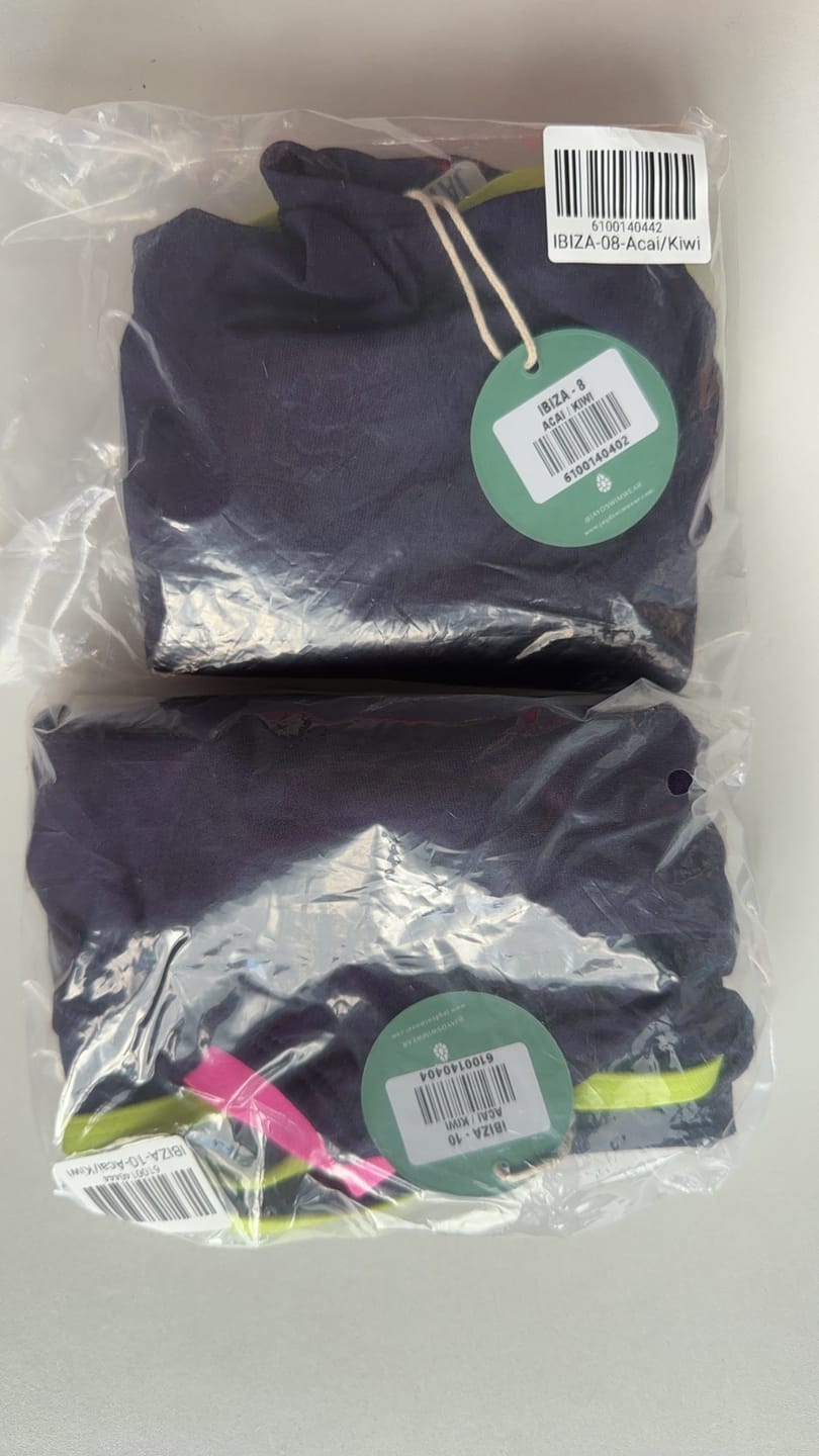 Customer photo review of IBIZA ONE PIECE - Acai|Kiwi