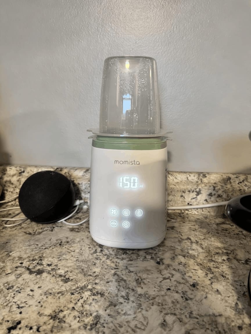 Customer photo review of WarmFlow – Elektrischer Flaschenwärmer 10-in-1