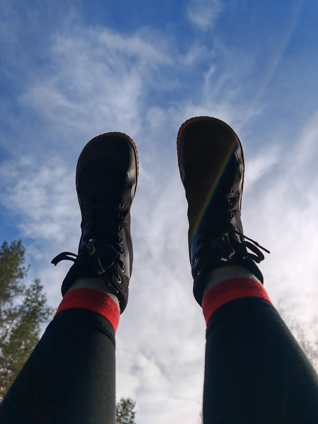 Customer photo review of Vaistoa Tuohi 2 | Barefoot Light Hiking Shoes