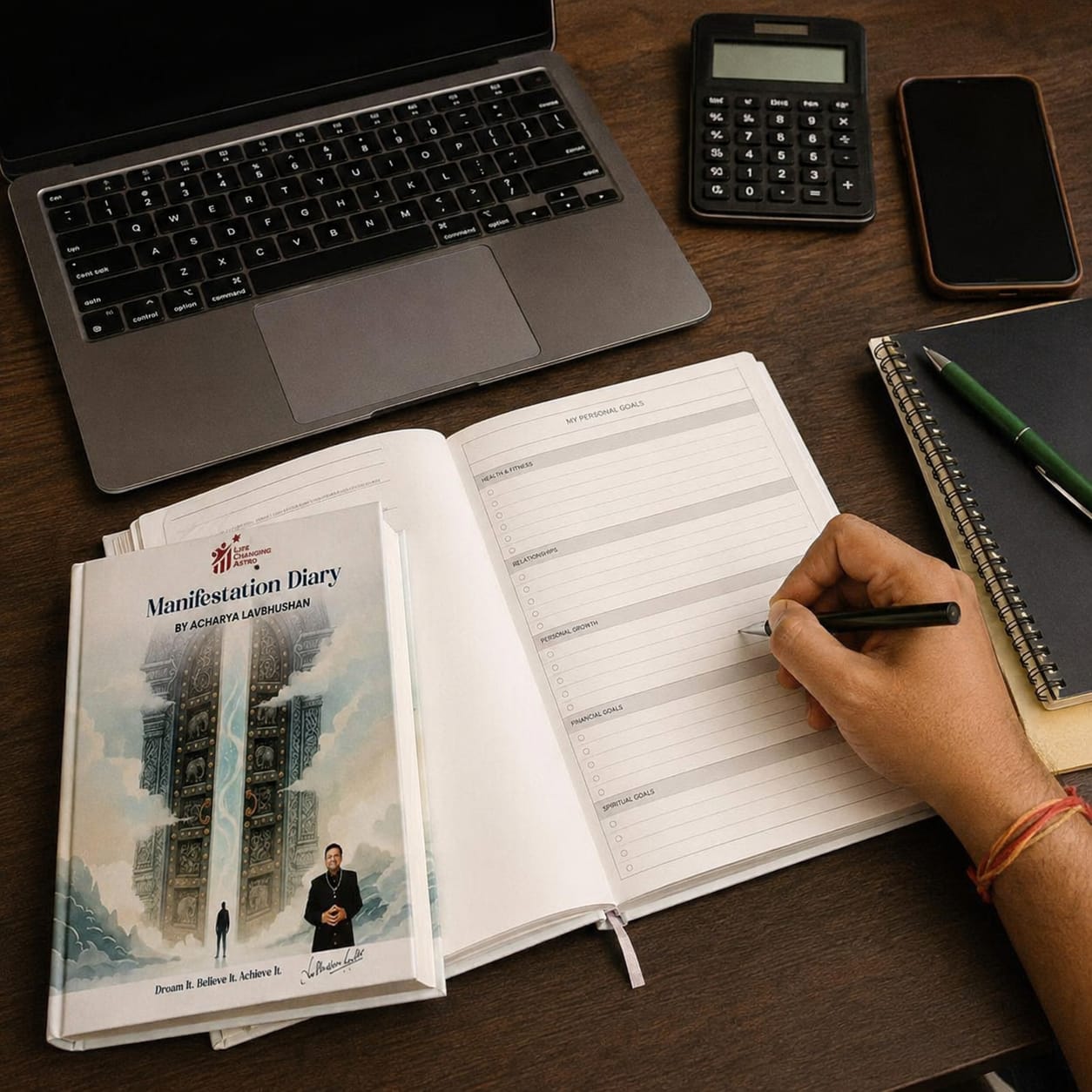 Customer photo review of Manifestation Diary