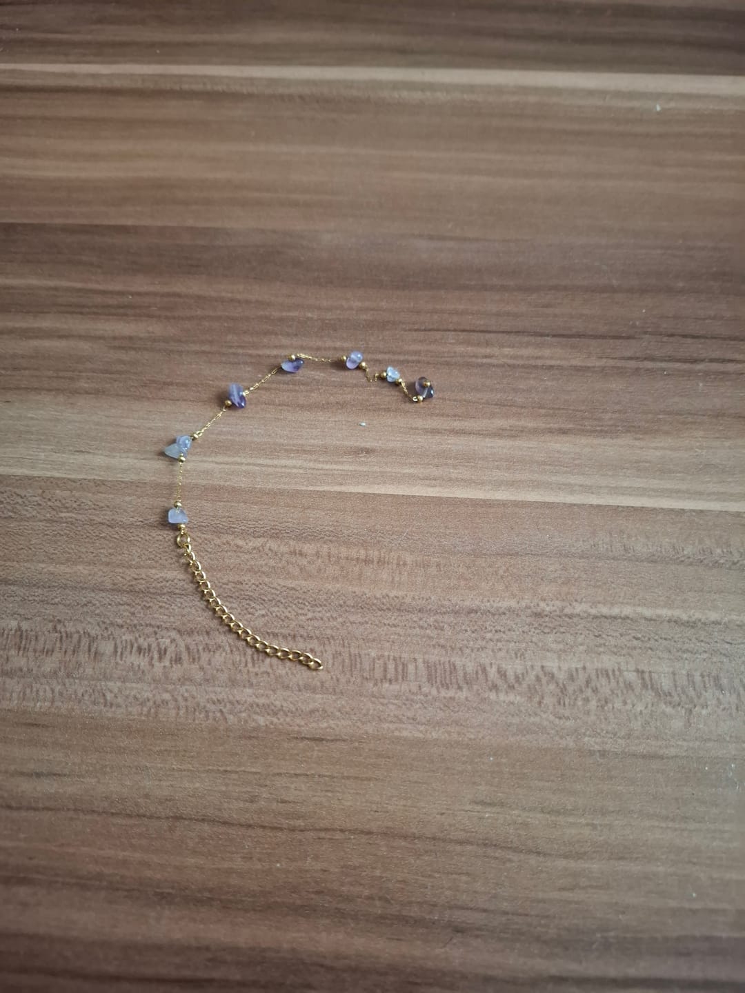 Customer photo review of Amethyst Armband - Naturperlen S925 Silber - legiert