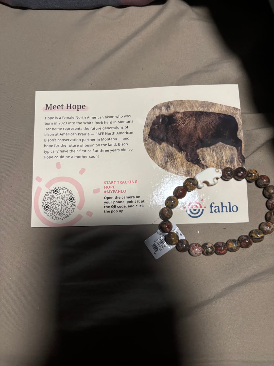 Customer photo review of The Mystery Bracelet