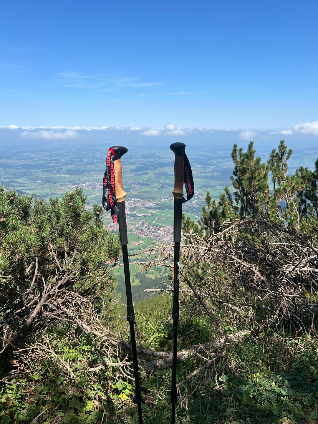 Customer photo review of Teleskop Wanderstöcke