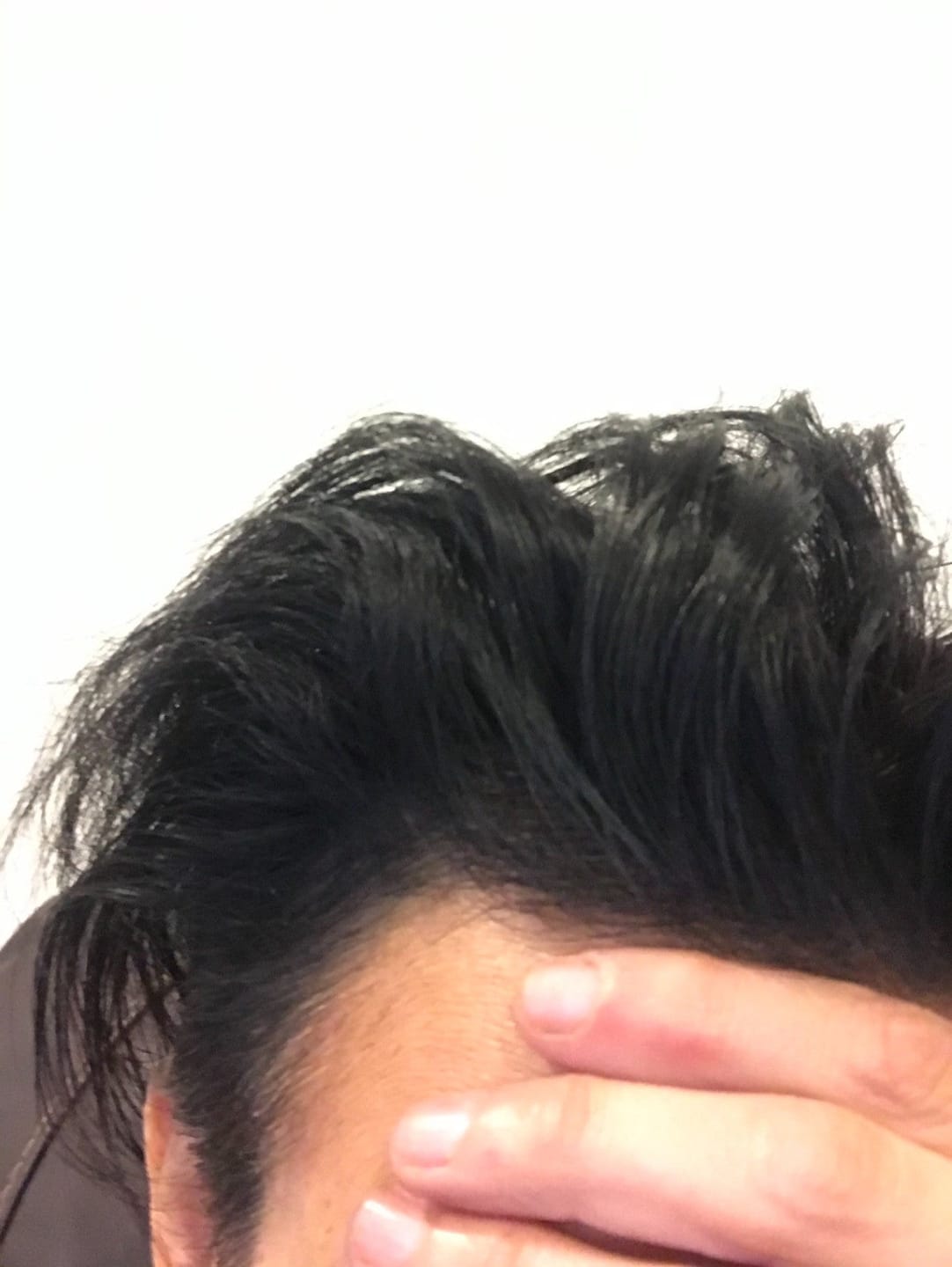 Customer photo review of Nutri Glow Organic Indigo Powder