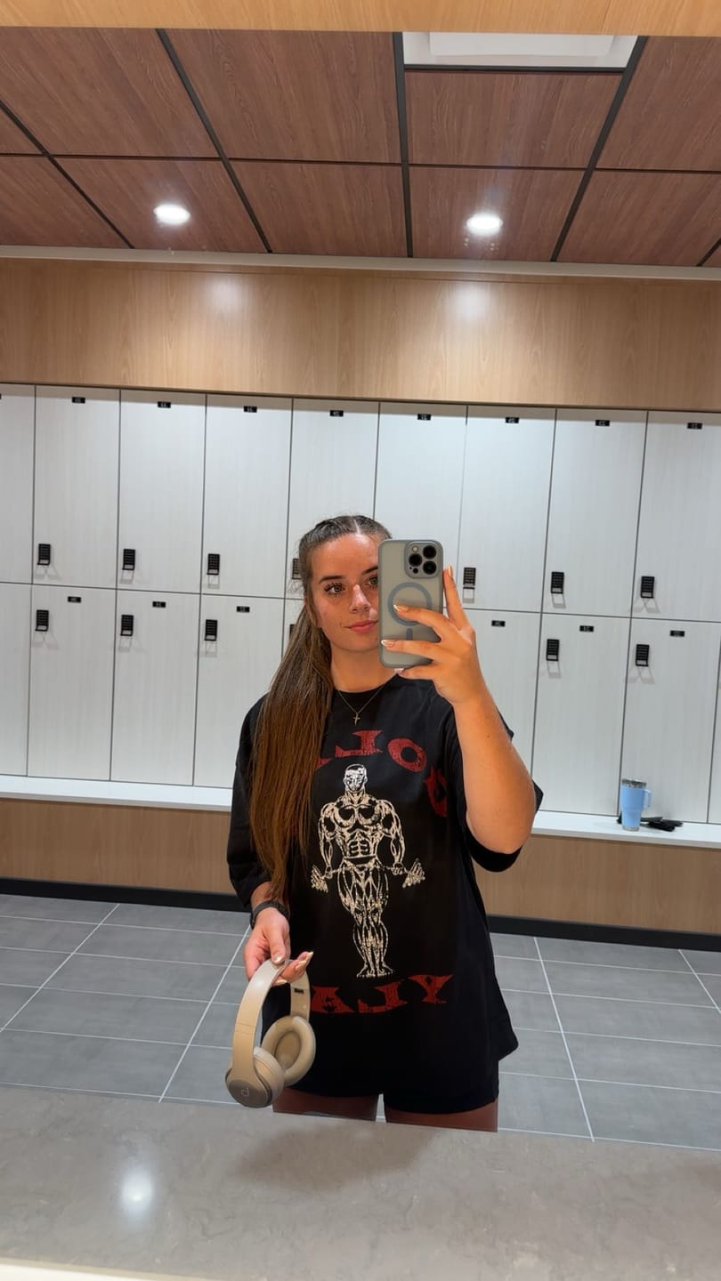 Customer photo review of 4213 - Gold's Iron Legacy Icon Tees