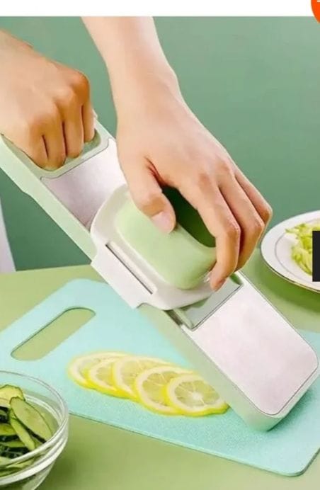 Customer photo review of 5 in 1 Vegetable Cutter and Slicer