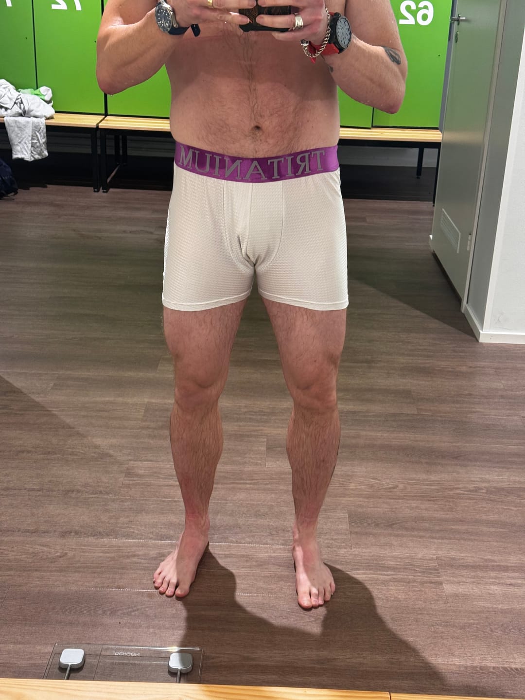 Customer photo review of Intense – Miesten urheilubokserit – Icy White