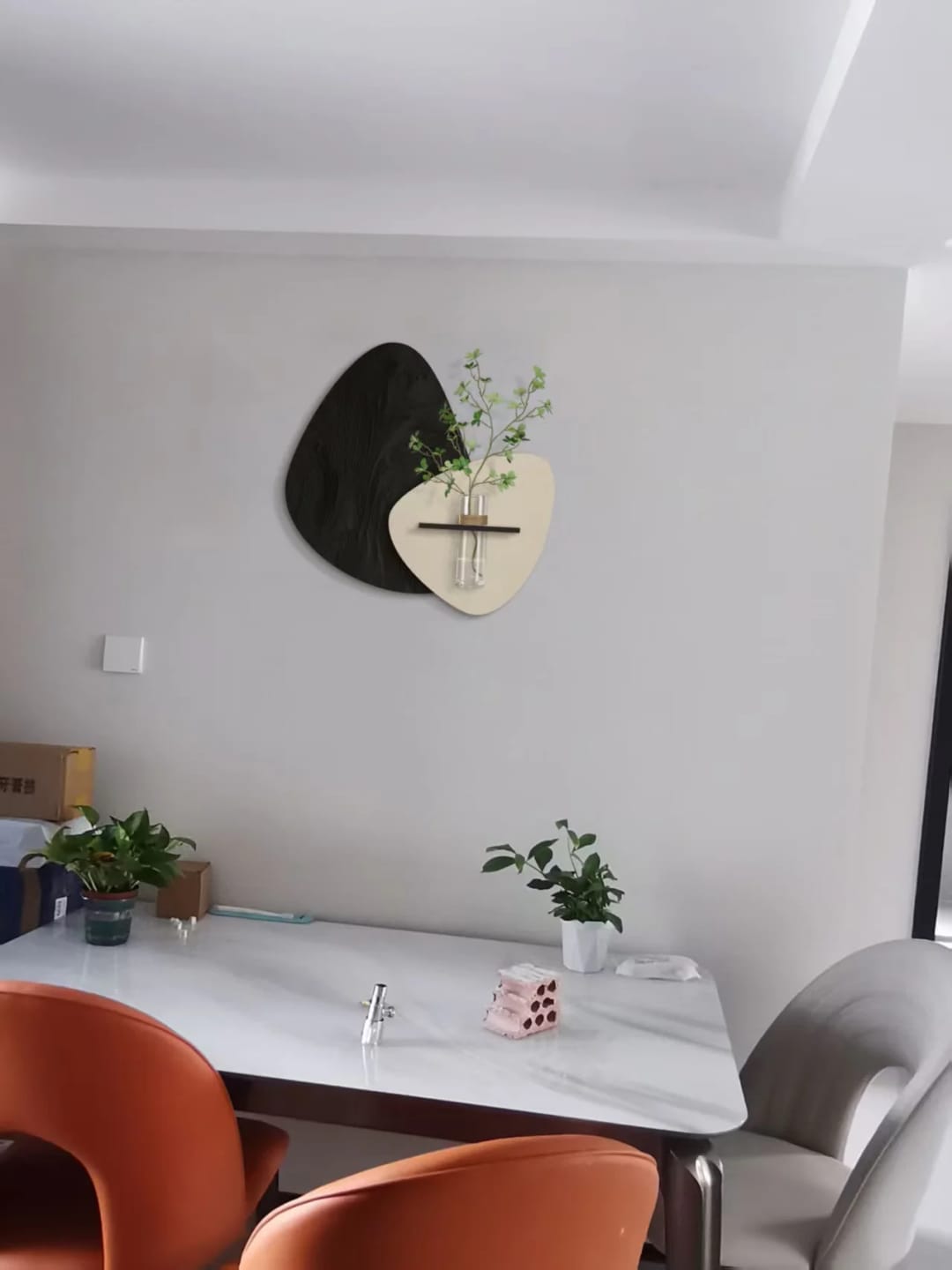 Customer photo review of Green Plant Sandstone Mural
