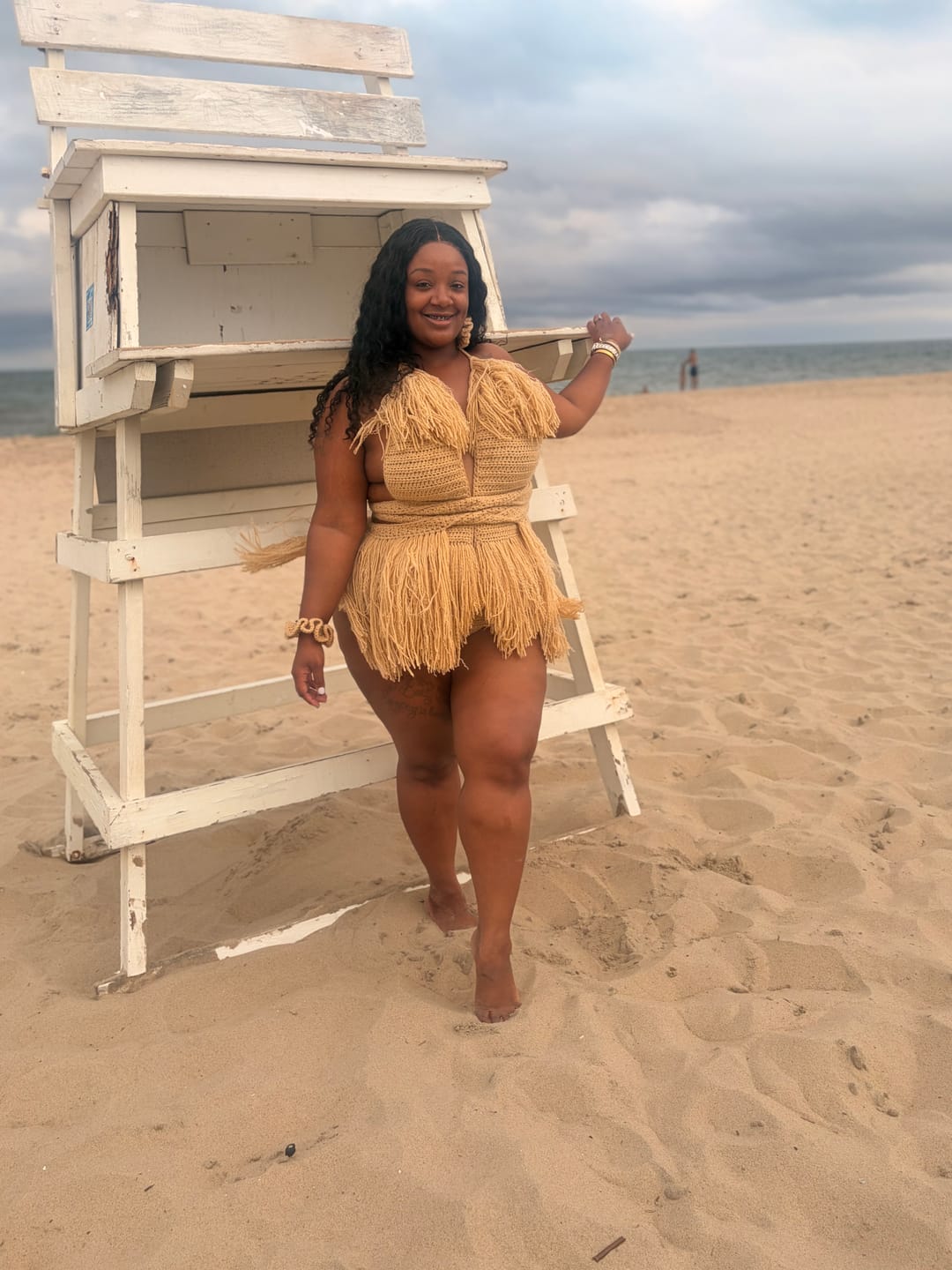 Customer photo review of Fringe Length