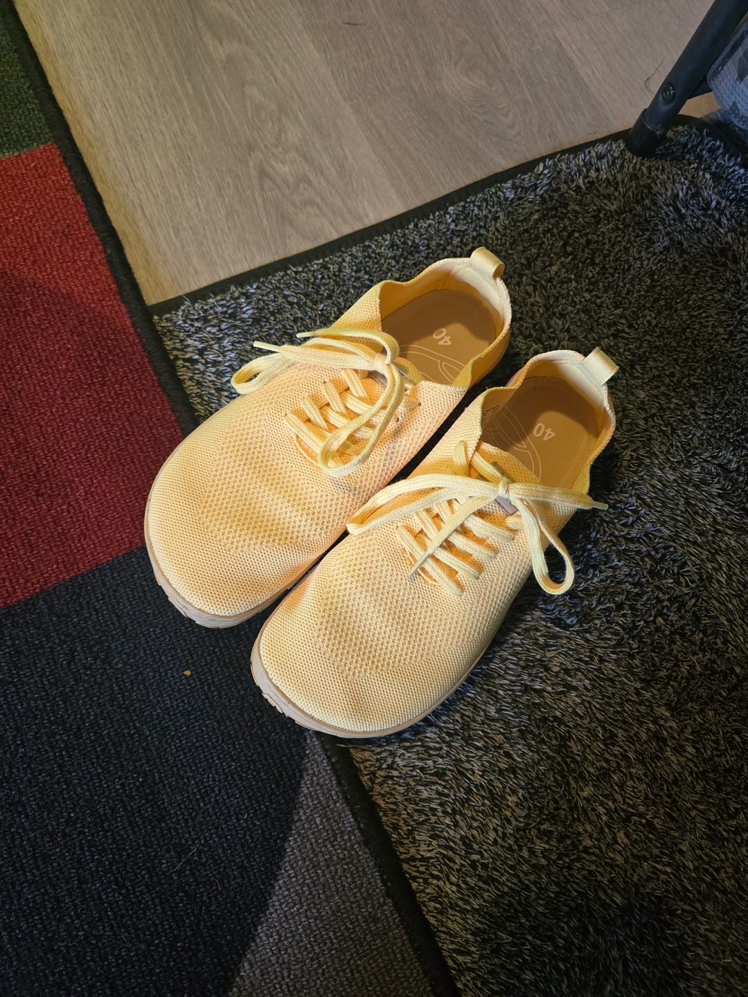 Customer photo review of Vaistoa Iloa | Knitted Barefoot Sneakers