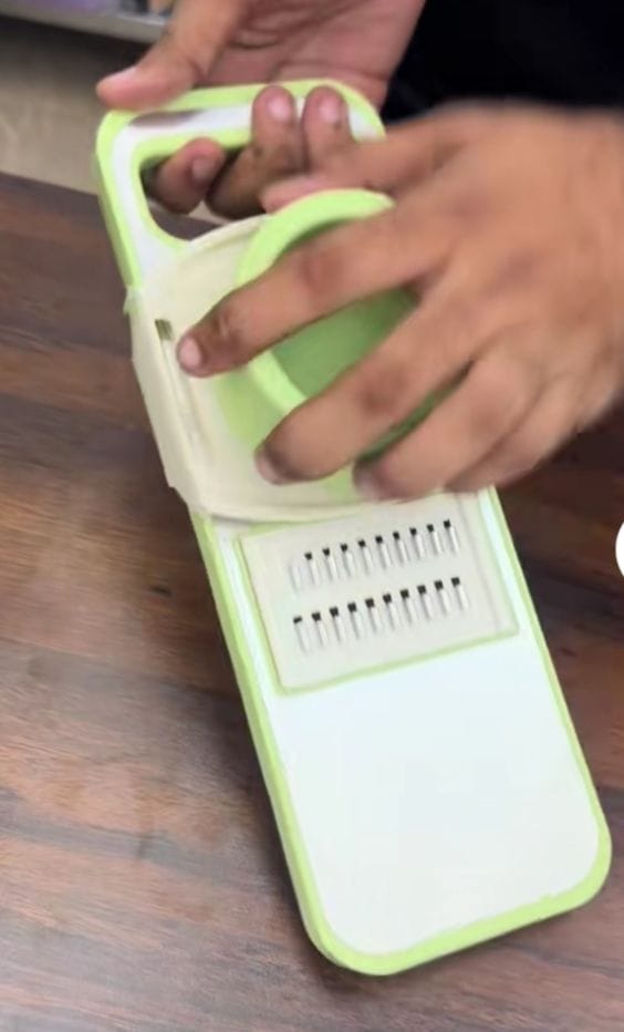Customer photo review of 5 in 1 Vegetable Cutter and Slicer