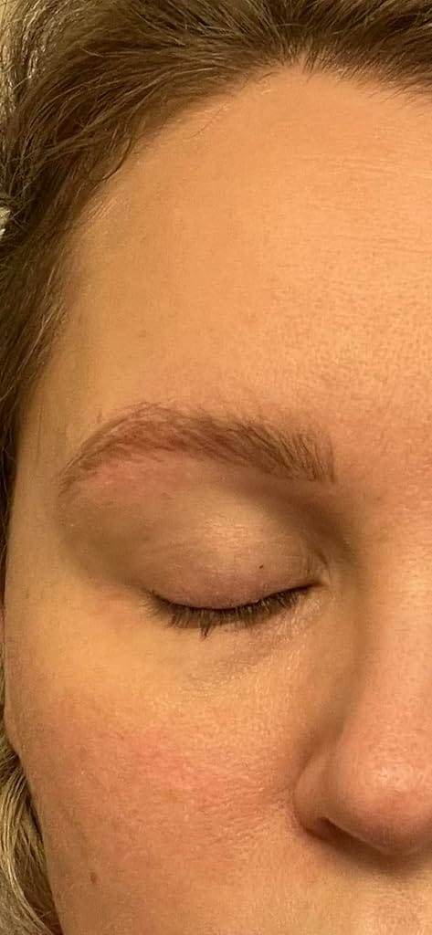 Customer photo review of NYX Lift N Snatch Brow Tint Pen