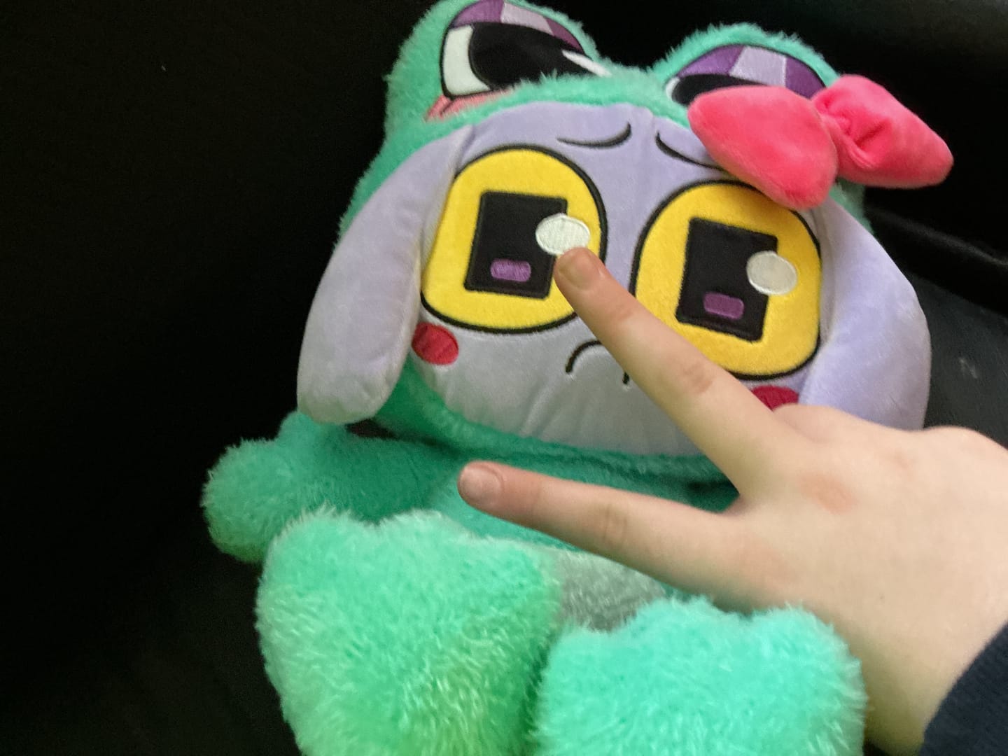 Customer photo review of Ribbit-Suit Jax Plush