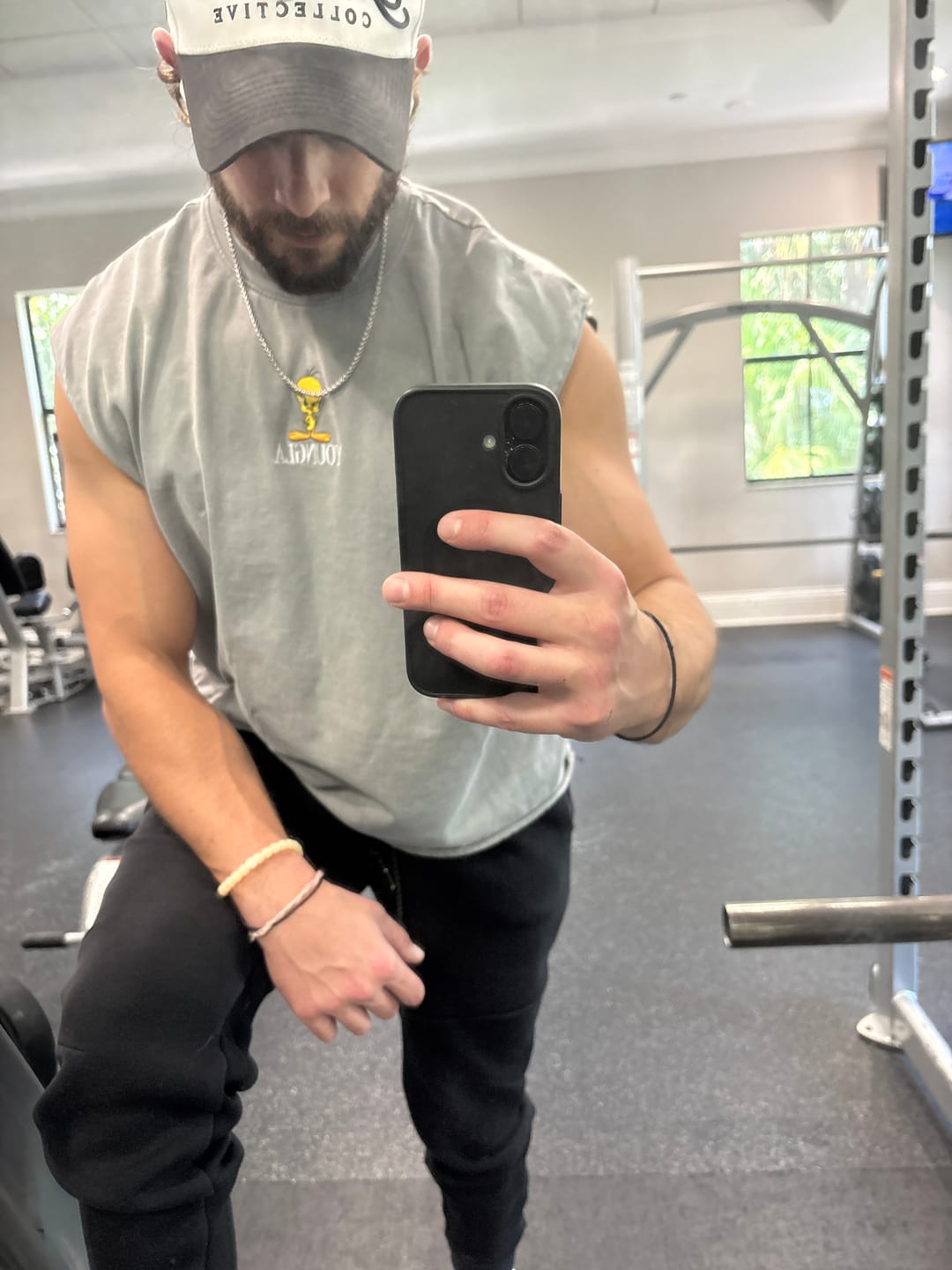 Customer photo review of 3107 - Looney Tunes Embroidered Cut-offs
