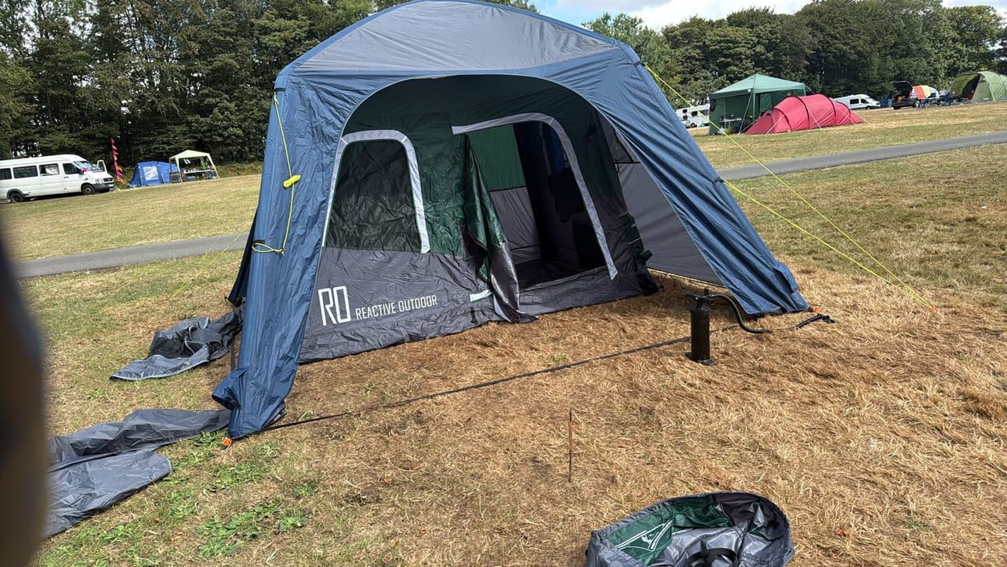 Customer photo review of 2-Step Cabin Tent