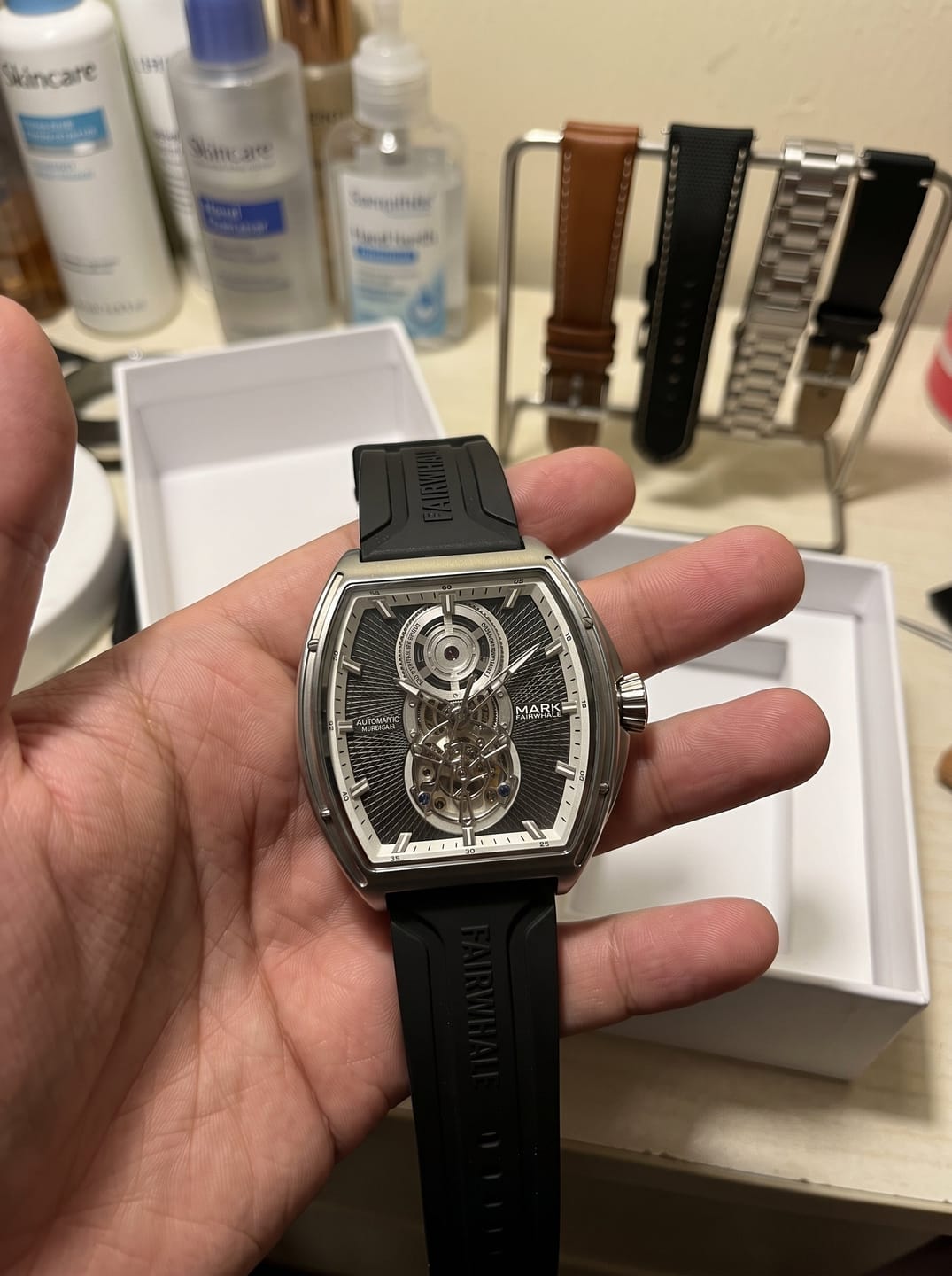 Customer photo review of Mark Fairwhale FW-6029 CHRONOVAR - Men’s Mechanical Chronograph Watch