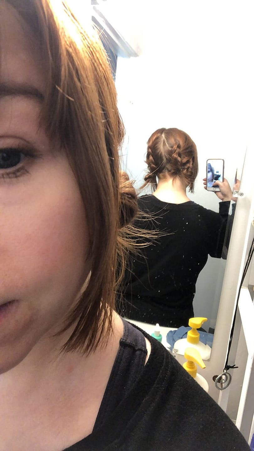 Customer photo review of Nutri Glow Organic Henna Powder