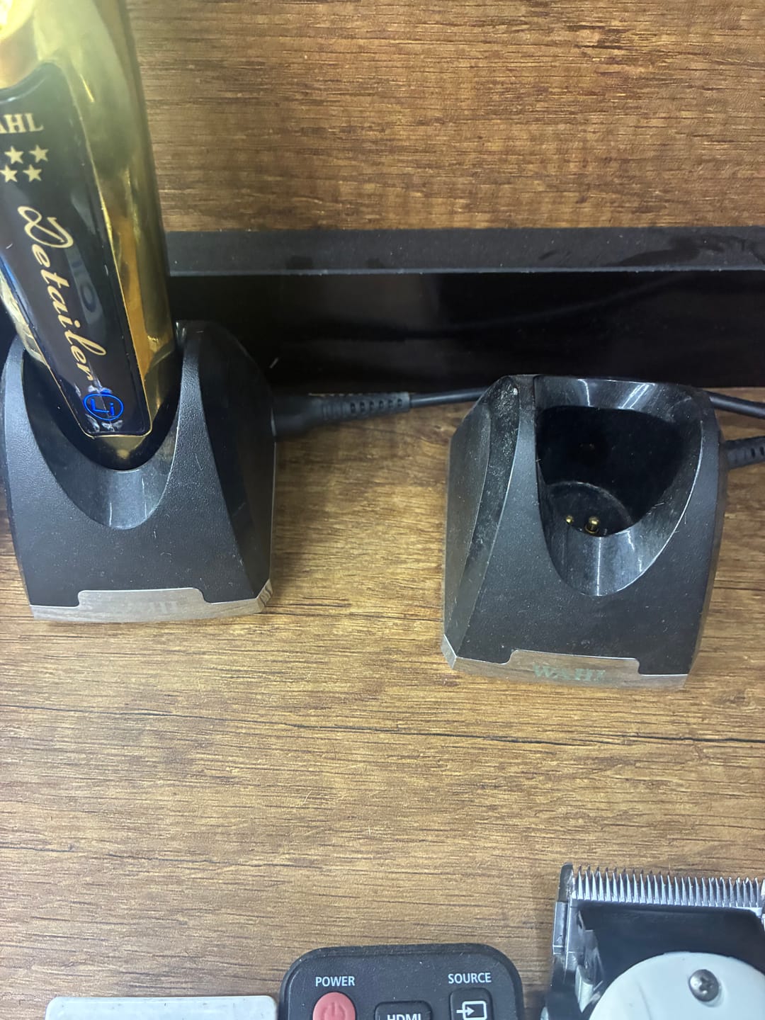Customer photo review of Wahl Charge Stand Cordless Clipper Charging Station