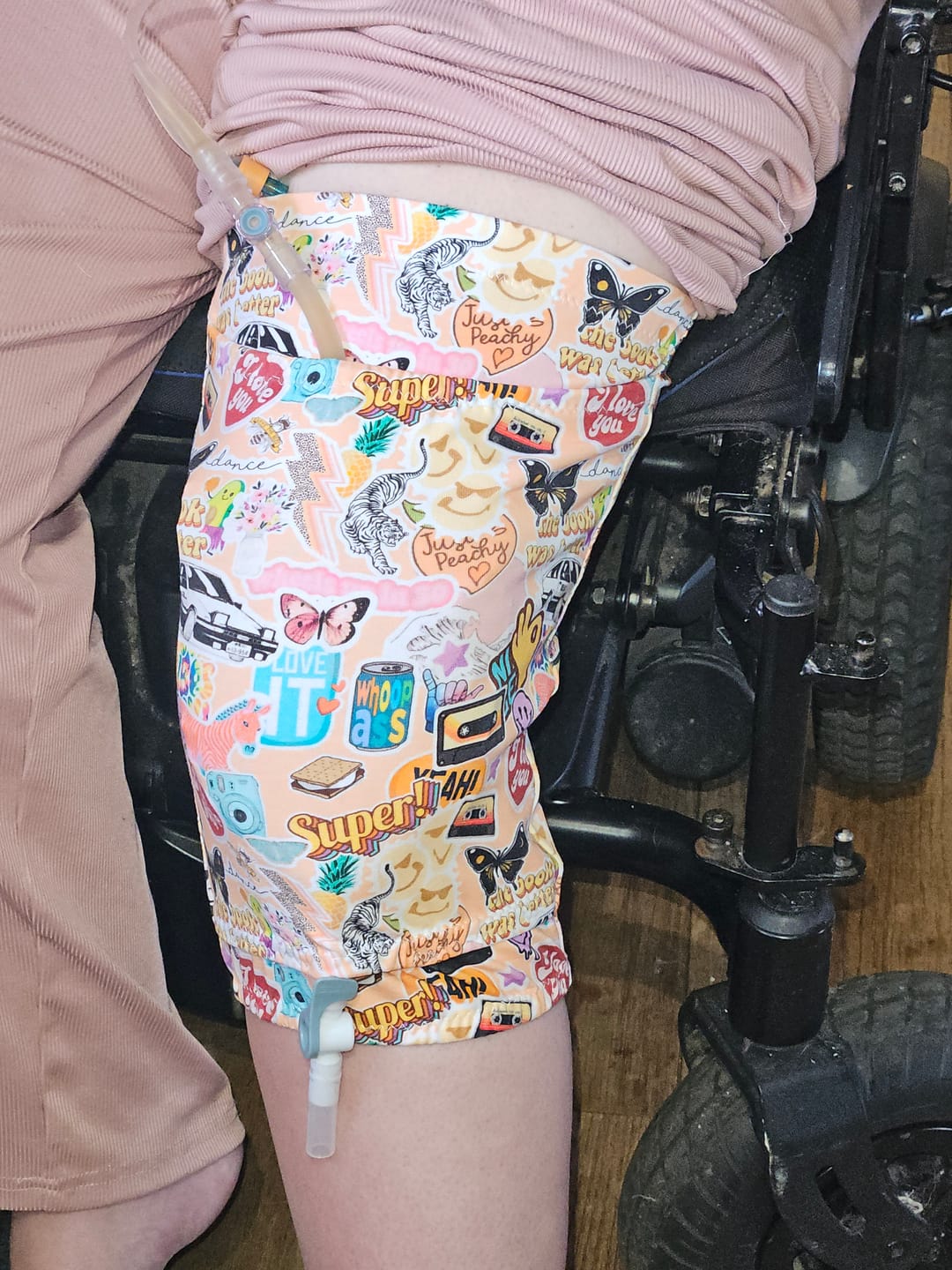 Customer photo review of Printed Cotton Jersey Remnants