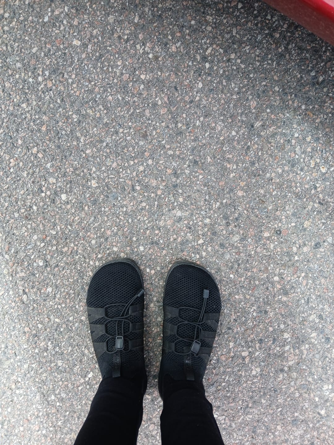 Customer photo review of Vaistoa Riemu | Knitted Barefoot Slip-ons