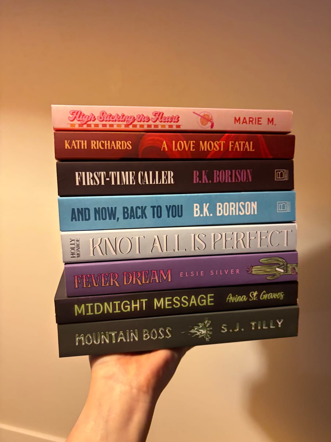 Customer photo review of good girl book club subscription