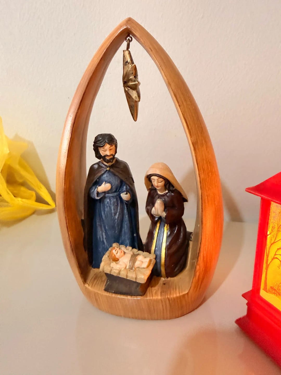 Customer photo review of Nativity Scene Sculpture