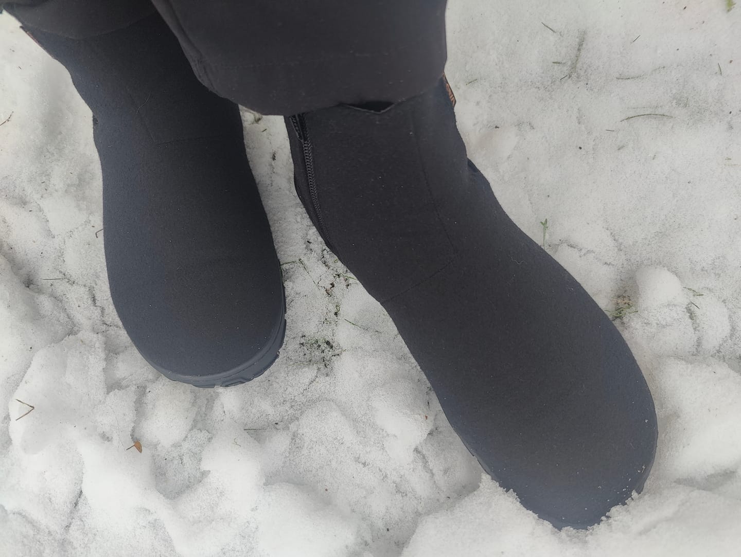 Customer photo review of Vaistoa Sulo | Winter Barefoot Chelsea Boots