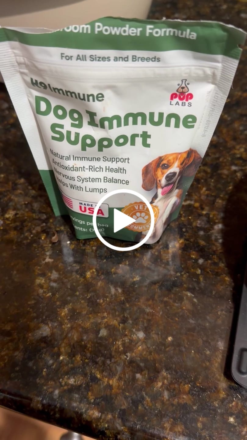 Customer video review of K9 Immune™