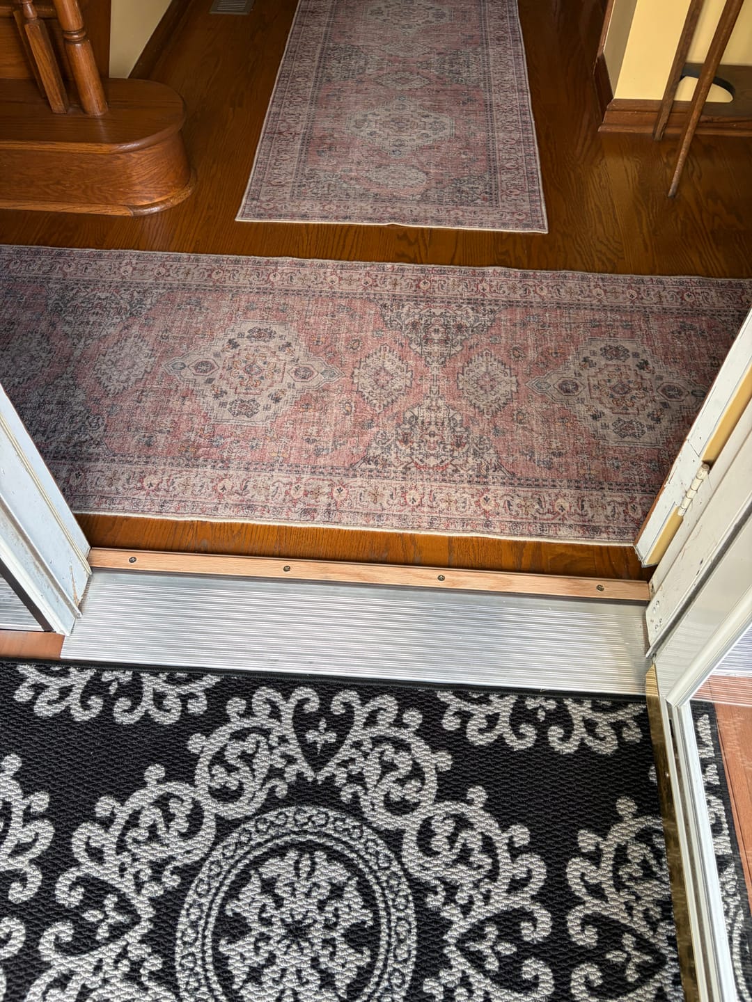 Customer photo review of 36" x 8" Inswing Threshold
