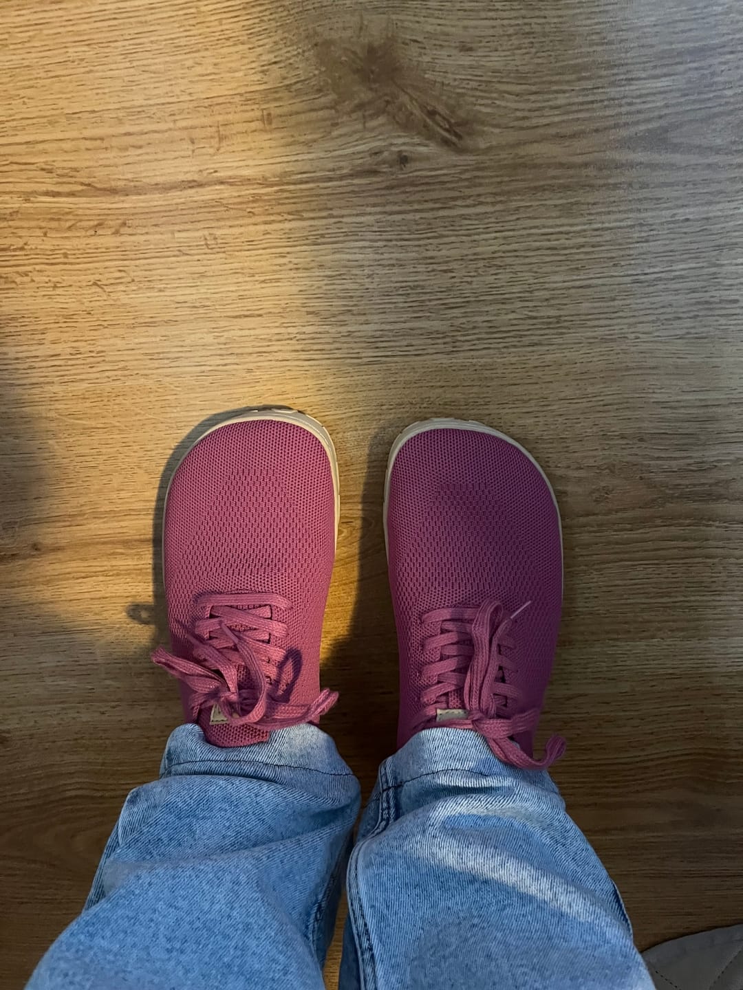 Customer photo review of Vaistoa Iloa | Knitted Barefoot Sneakers