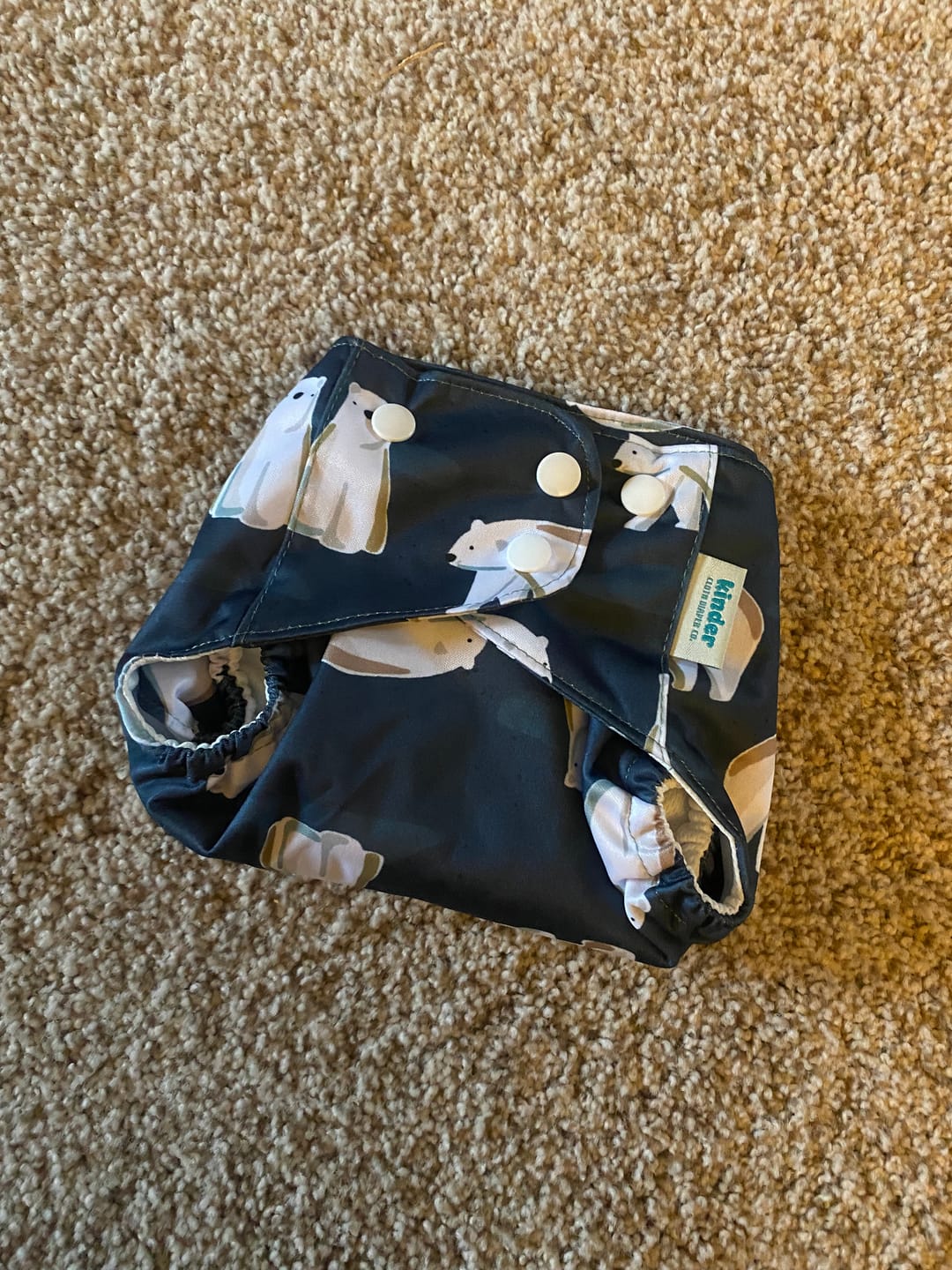 Customer photo review of Essentials Pocket Cloth Diaper with Athletic Wicking Jersey
