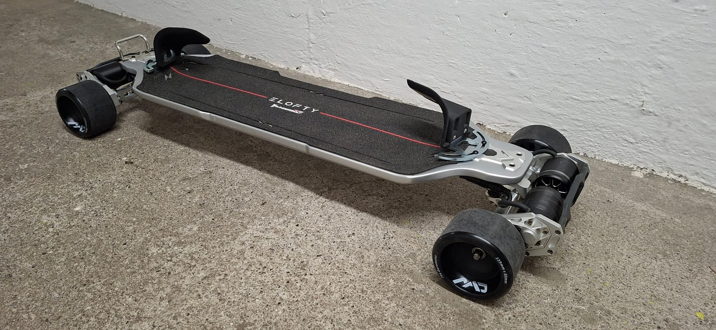Customer photo review of Elofty® x MADESK8® 125mm MAD MAX Wheel Kit