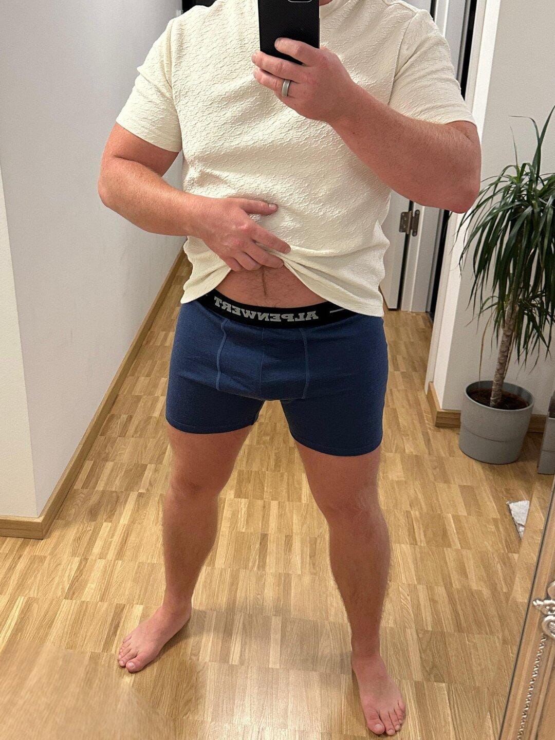 Customer photo review of Boxershort Herren aus 100% Merino
