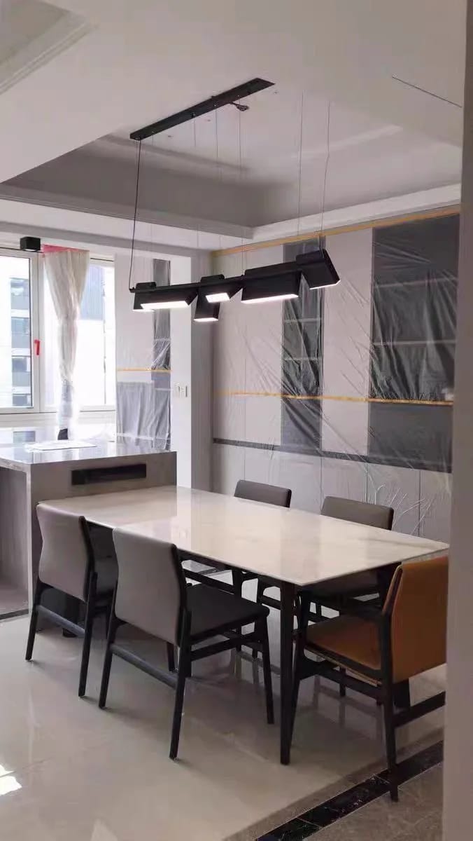 Customer photo review of Rotating LED Chandelier