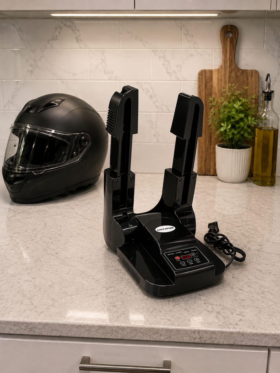 Customer photo review of Helmora - Helmet Care Machine