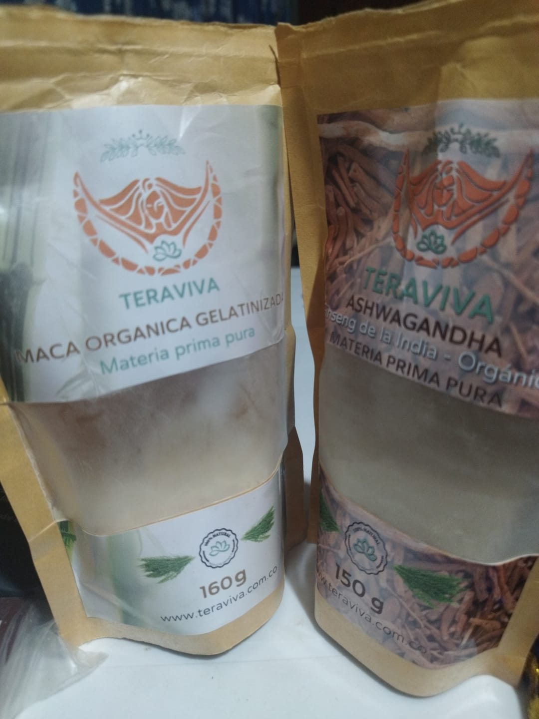 Customer photo review of Duo adaptógeno Maca y ashwagandha
