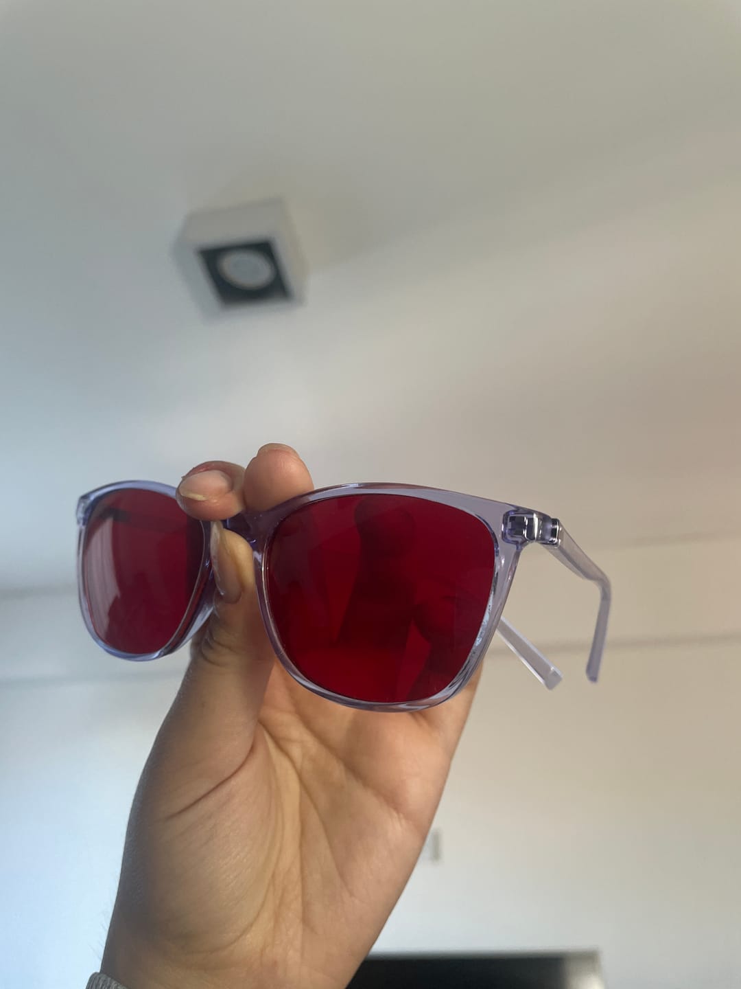 Customer photo review of blue blocker vera 600nm - GARAGE SALE