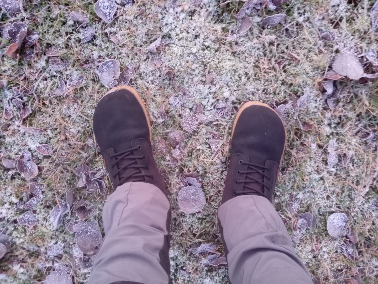 Customer photo review of Vaistoa Hurmos 2 | Casual Winter Barefoot Boots