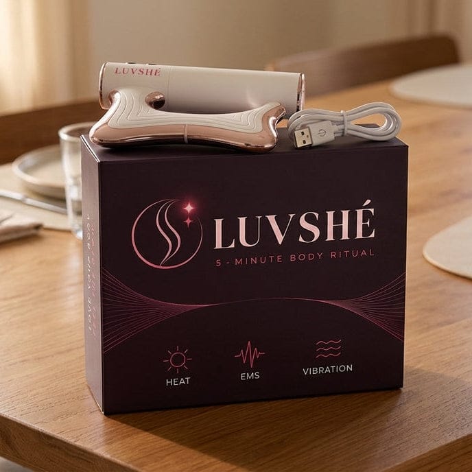 Customer photo review of LUVSHÉ - Masajeador anticelulítico con calor, microvibración y Gua Sha