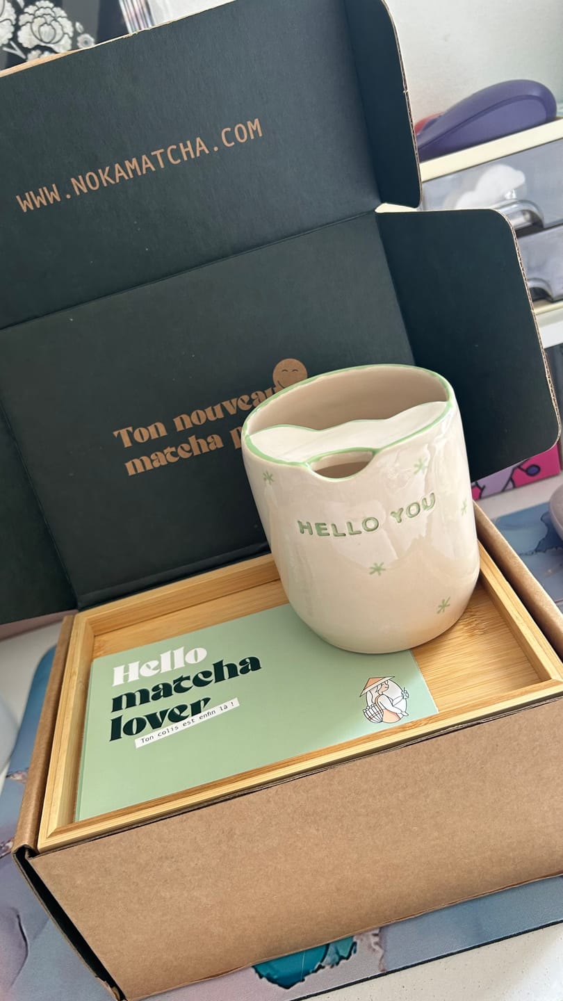 Customer photo review of Kit à Matcha
