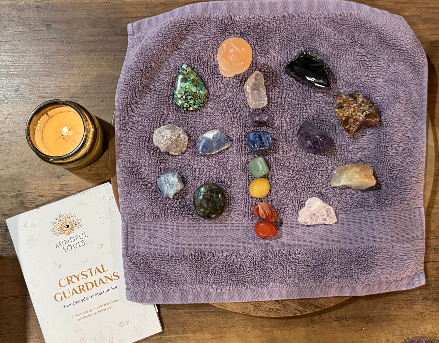 Customer photo review of Crystal Subscription Box