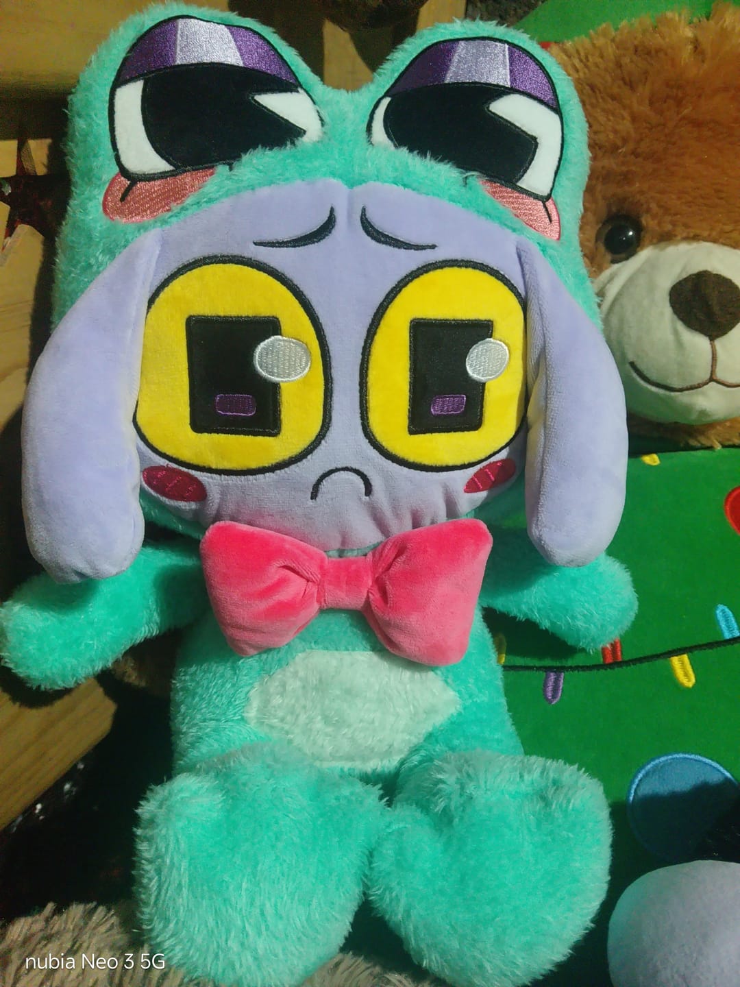 Customer photo review of Ribbit-Suit Jax Plush