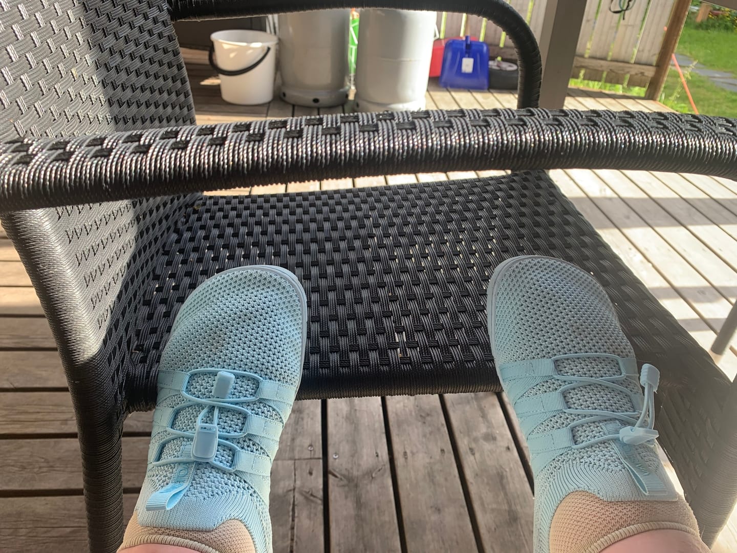 Customer photo review of Vaistoa Riemu | Knitted Barefoot Slip-ons