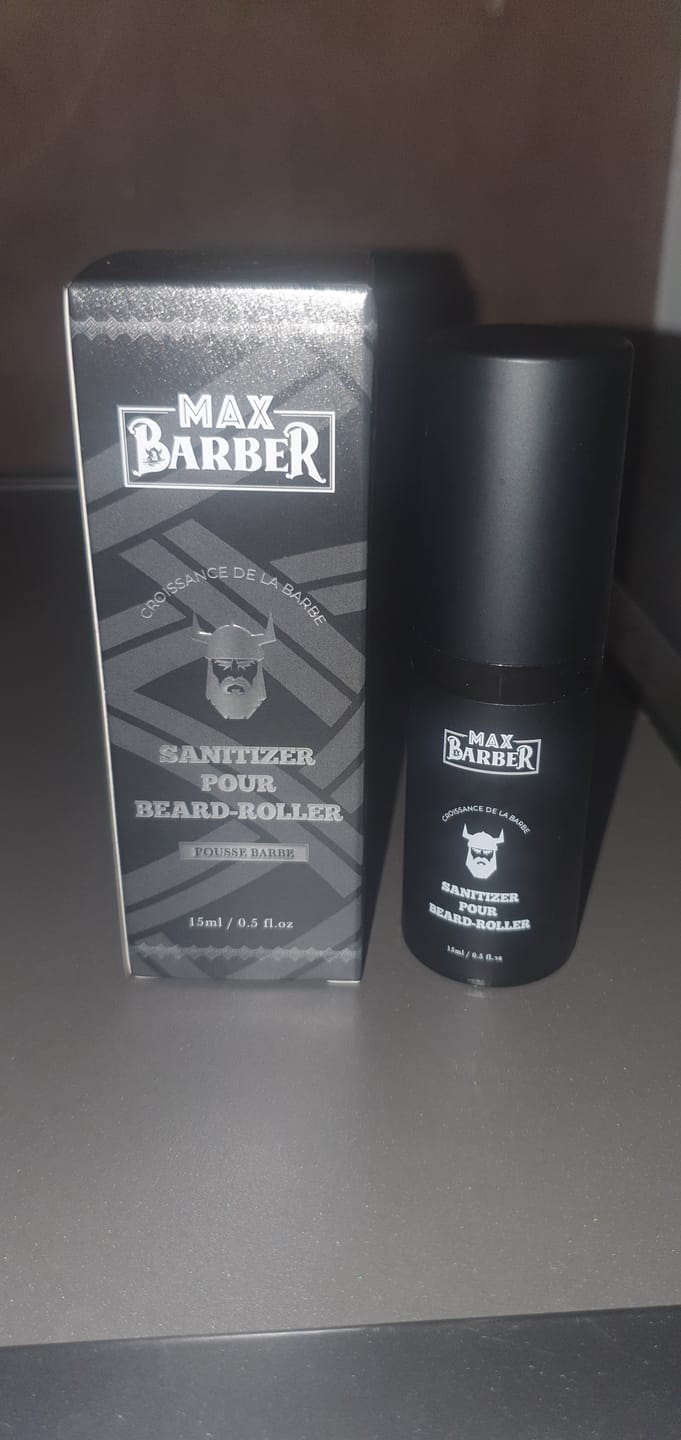 Customer photo review of Sanitizer | Désinfectant pour Beard-Roller