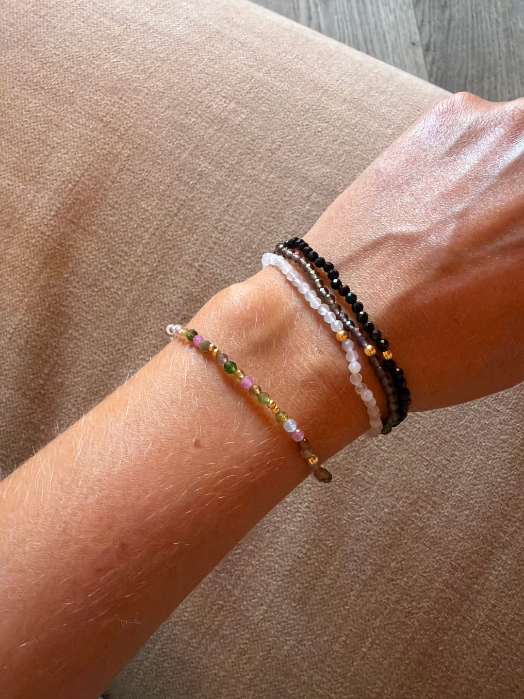 Customer photo review of Wild Heart Turmalin Armband