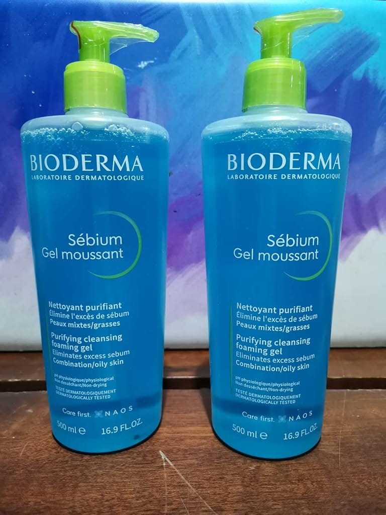 Customer photo review of Bioderma Sebium Purifying Cleansing Foaming Gel