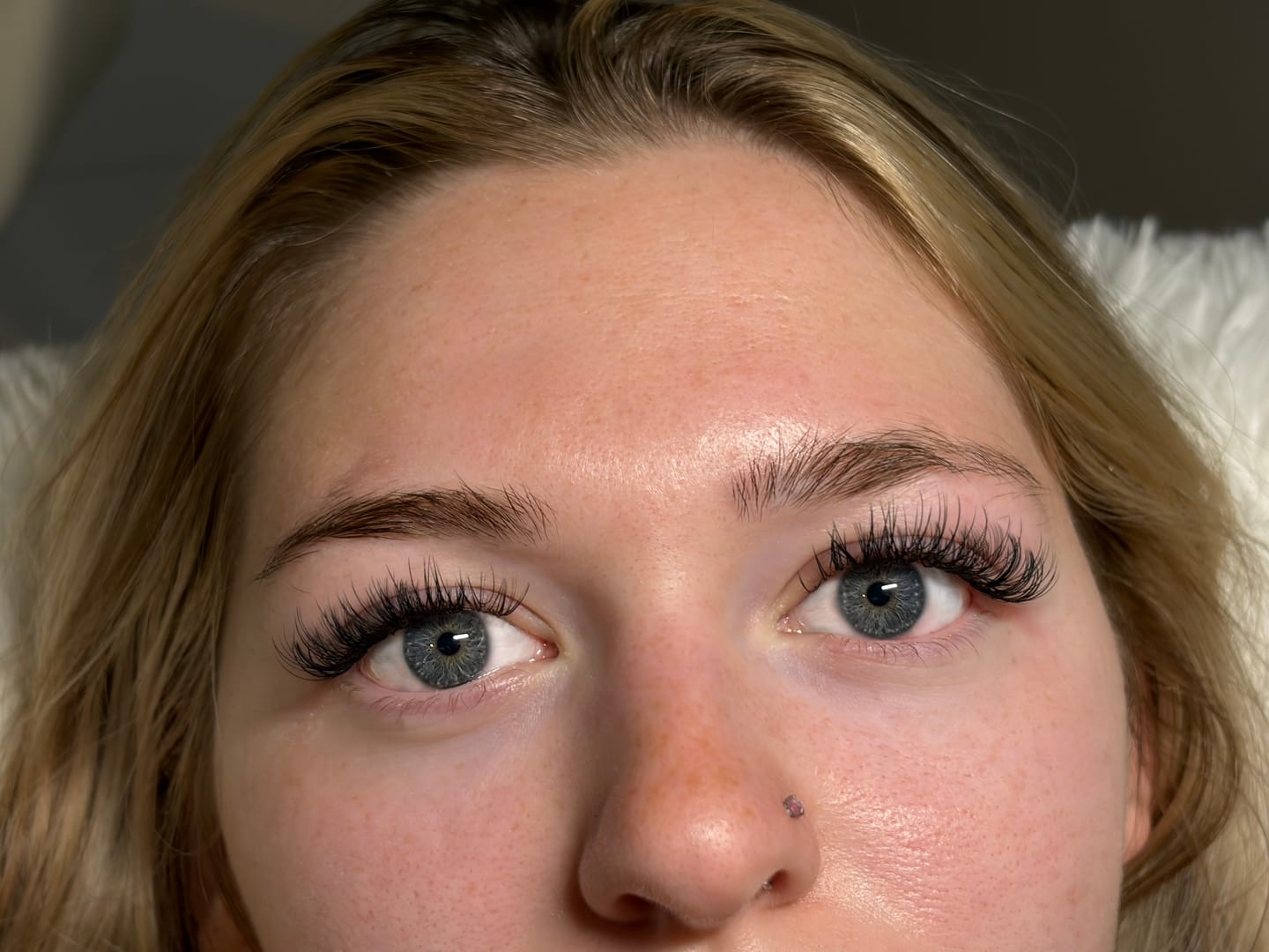 Customer photo review of VEYESINC Cashmere Lashes - 0.07MM