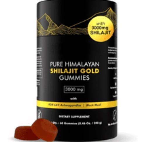 Customer photo review of Pure Himalayan Shilajit Gummies 3000mg with KSM-66 Ashwagandha — 60 Gummies