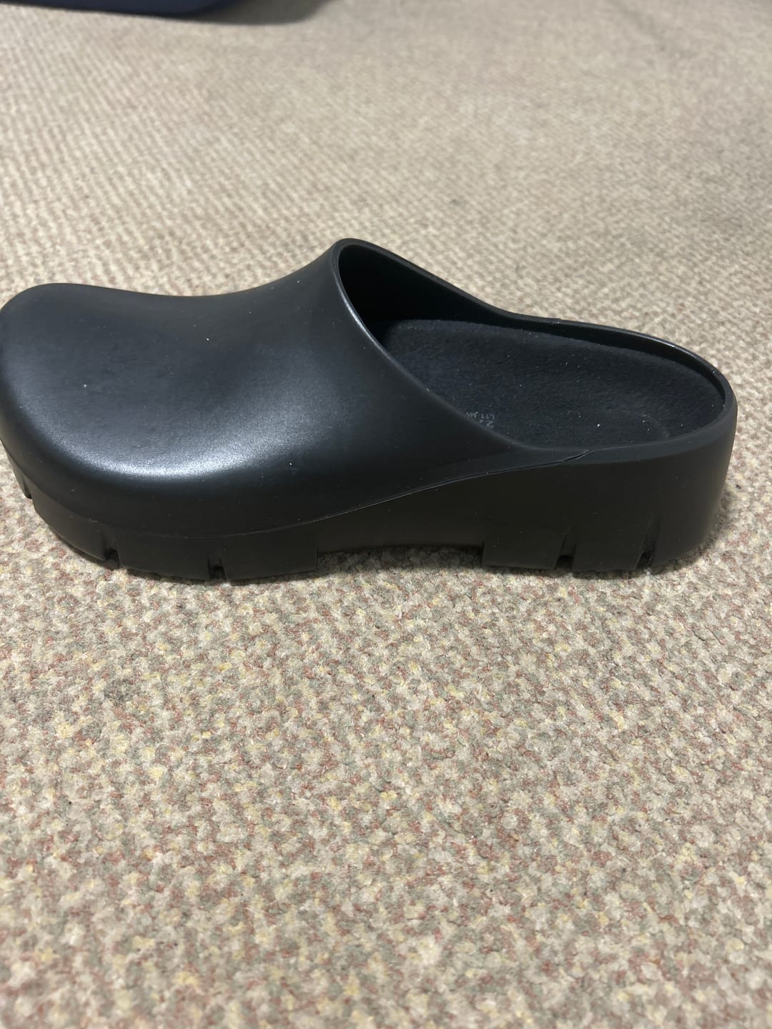 Customer photo review of Super Birki 2.0 Polyurethane Clog - Black
