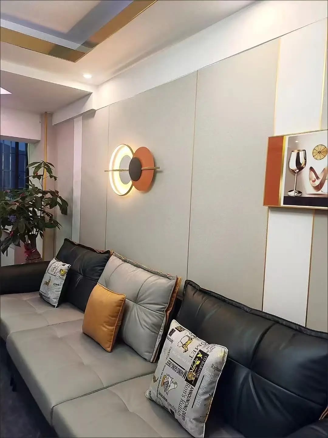 Customer photo review of Minimalist Bedside Wall Lamp